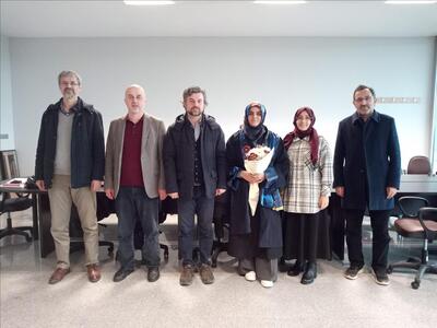 Arş. Gör. Şuheda Bozyel doktor ünvanını aldı 