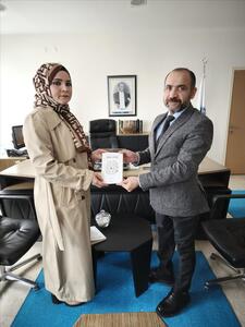 Dekanımıza hayırlı olsun ziyareti.