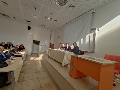 Fakültemiz 2021-2022 Eğitim-Öğretim Yılı Bahar Dönemi I. Akademik Kurul Toplantısı Dekanımız Sayın Prof. Dr. Hüseyin GÜNEŞ'in Başkanlığında Yapıldı.