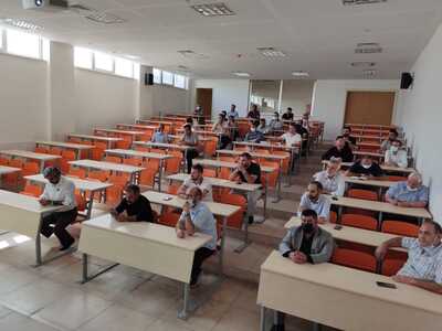 Fakültemiz 2021-2022 Eğitim-Öğretim Yılı Güz Dönemi I. Akademik Kurul Toplantısı Dekanımız Sayın Prof. Dr. Hüseyin GÜNEŞ'in Başkanlığında Yapıldı