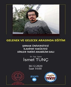 Fakültemiz Dekan Yardımcısı Dr. Öğr. Üyesi İsmet TUNÇ