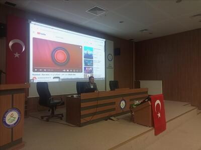 Fakültemiz hazırlık öğrencilerine Arapça video izletme etkinliği düzenlendi.