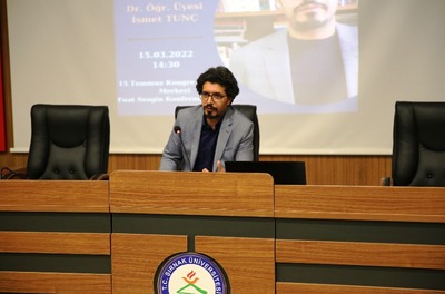 Fakültemiz tarafından “Cumhuriyetin Kuruluş Yıllarında Din ve Kültür Politikaları” Konulu Konferans Düzenlendi