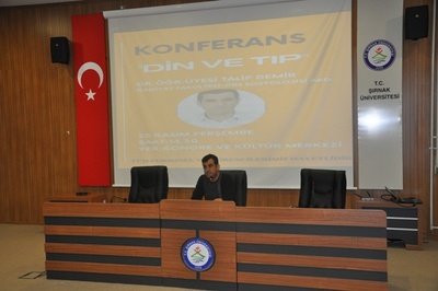 Fakültemiz tarafından “Din ve Tıp” Konulu Konferans Düzenlendi