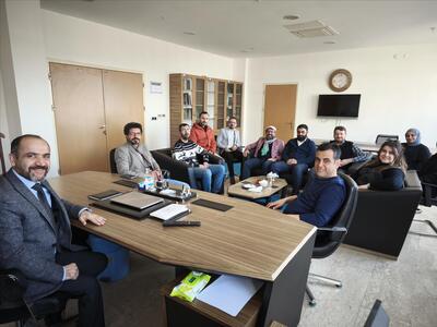 Felsefe ve Din Bilimleri Bölümü Hocalarından Dekanımıza Ziyaret