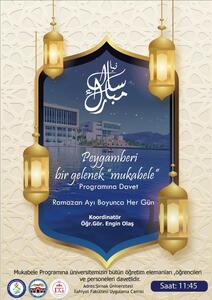 Mukabele programına davet. 