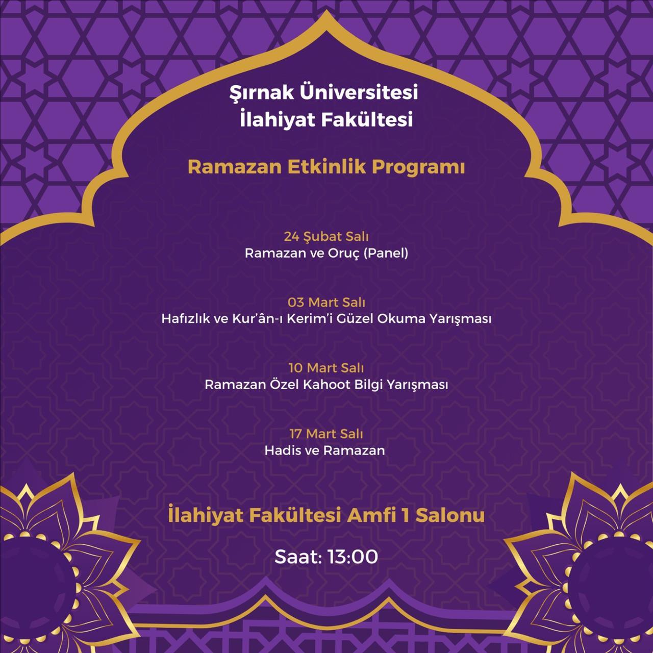 sirnak-universitesi-ilahiyat-fakultesi-ramazan-etkinlik-programi